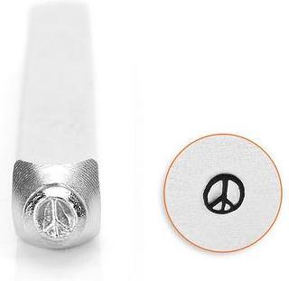 Slagstempel Peace | Hoogte 3mm